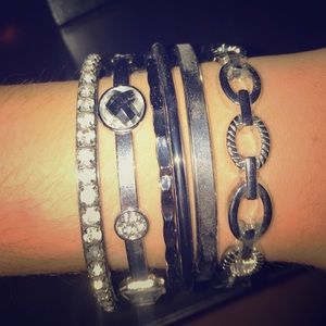 INC set of 6 Bracelets